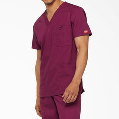 Men's EDS Signature V-Neck Scrub Top