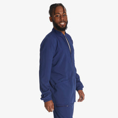 Men's EDS Essentials Zip Front Scrub Jacket