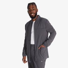 Men's EDS Essentials Zip Front Scrub Jacket