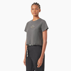 Dickies x Harley-Davidson Women's Vintage Softail Cropped T-Shirt
