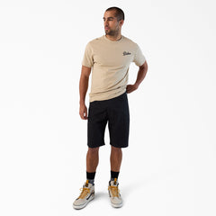FLEX 5-Pocket Duck Canvas Shorts, 11"