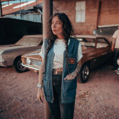 Dickies x Harley-Davidson® Denim Zip-Up Vest