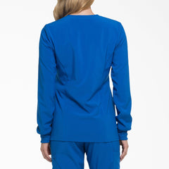 Women's EDS Essentials Snap Front Scrub Jacket