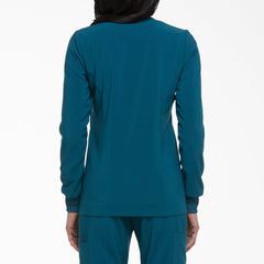 Women's EDS Essentials Snap Front Scrub Jacket