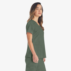 Women's EDS Essentials V-Neck Scrub Top
