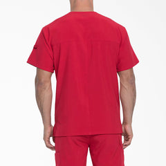 Men's EDS Essentials Tuckable V-Neck Scrub Top