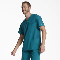 Men's EDS Essentials Tuckable V-Neck Scrub Top