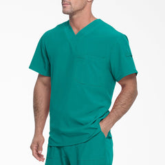 Men's EDS Essentials Tuckable V-Neck Scrub Top