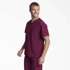 Men's EDS Essentials Tuckable V-Neck Scrub Top