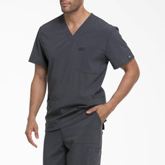 Men's EDS Essentials V-Neck Scrub Top