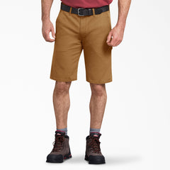 FLEX Regular Fit Duck Carpenter Shorts, 11"