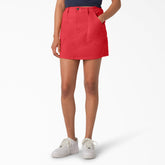 Women's High Waisted Carpenter Skirt