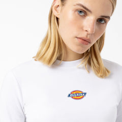 Women's Maple Valley Logo Long Sleeve Cropped T-Shirt