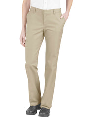 Women's Relaxed Fit Flat Front Pants