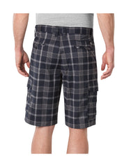 Performance Flex 11" Relaxed Fit Plaid Cargo Shorts