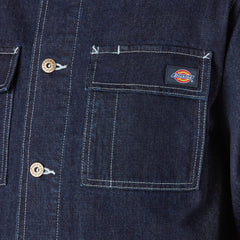 Rinsed Denim Chore Coat