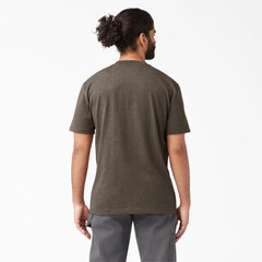 Heavyweight Heathered Short Sleeve Pocket T-Shirt