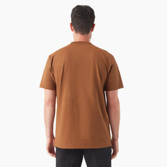 Heavyweight Heathered Short Sleeve Pocket T-Shirt