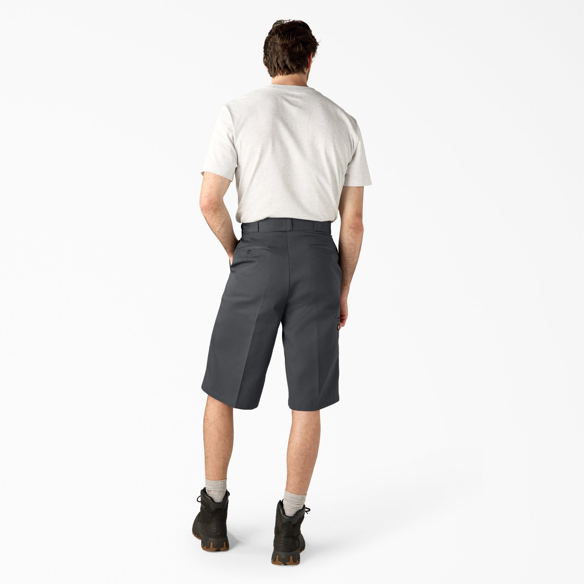 Loose Fit Multi-Use Pocket Work Shorts, 15"