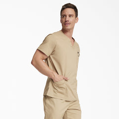 Men's EDS Signature V-Neck Scrub Top