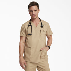 Men's EDS Signature V-Neck Scrub Top