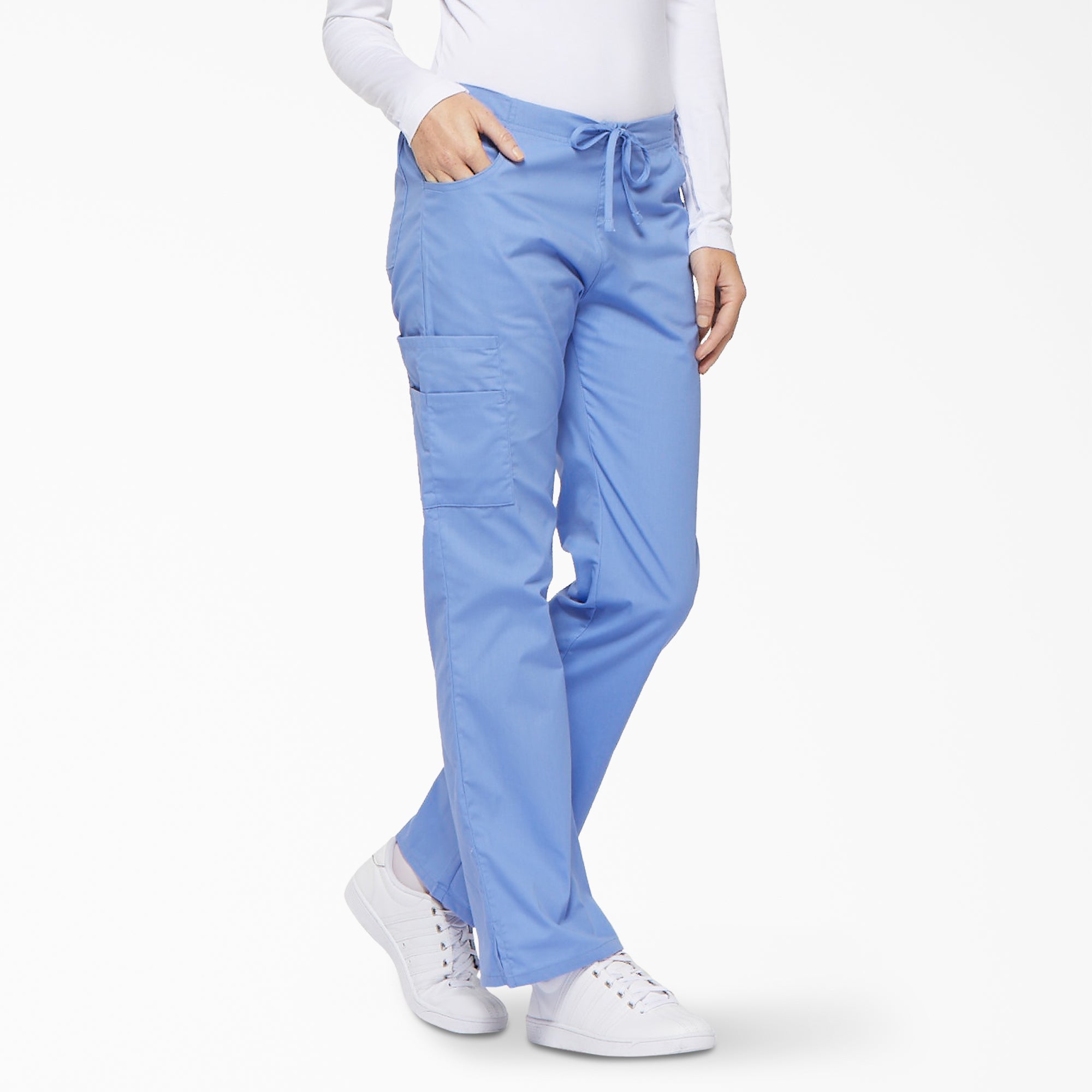 Women's EDS Signature Drawstring Cargo Scrub Pants