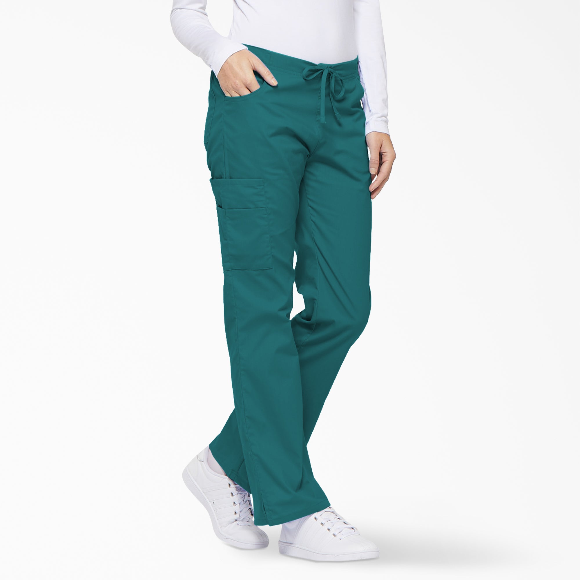 Women's EDS Signature Drawstring Cargo Scrub Pants