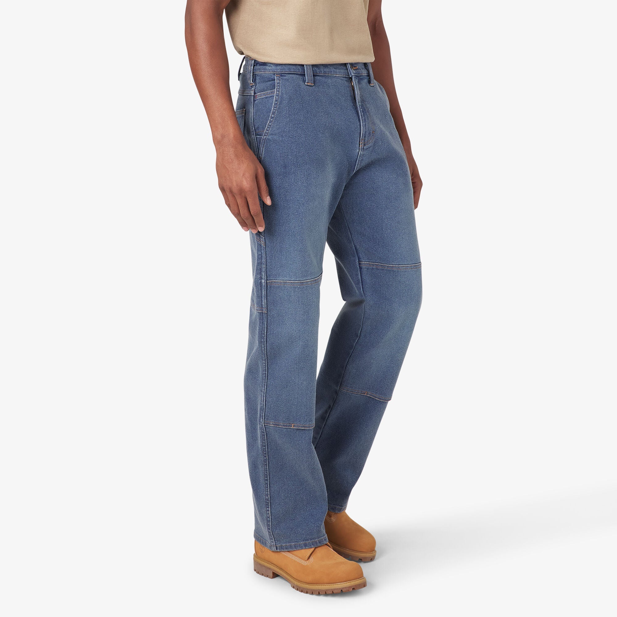 FLEX Relaxed Fit Double Knee Jeans