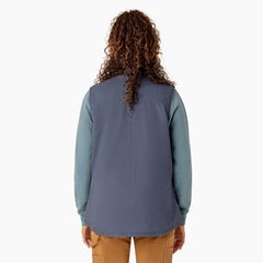 Women's Fleece Lined Duck Canvas Vest