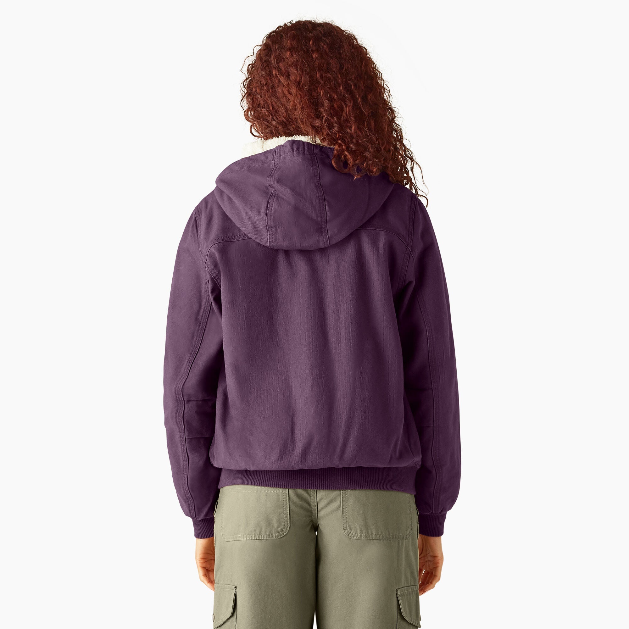 Women's Fleece Lined Duck Canvas Jacket