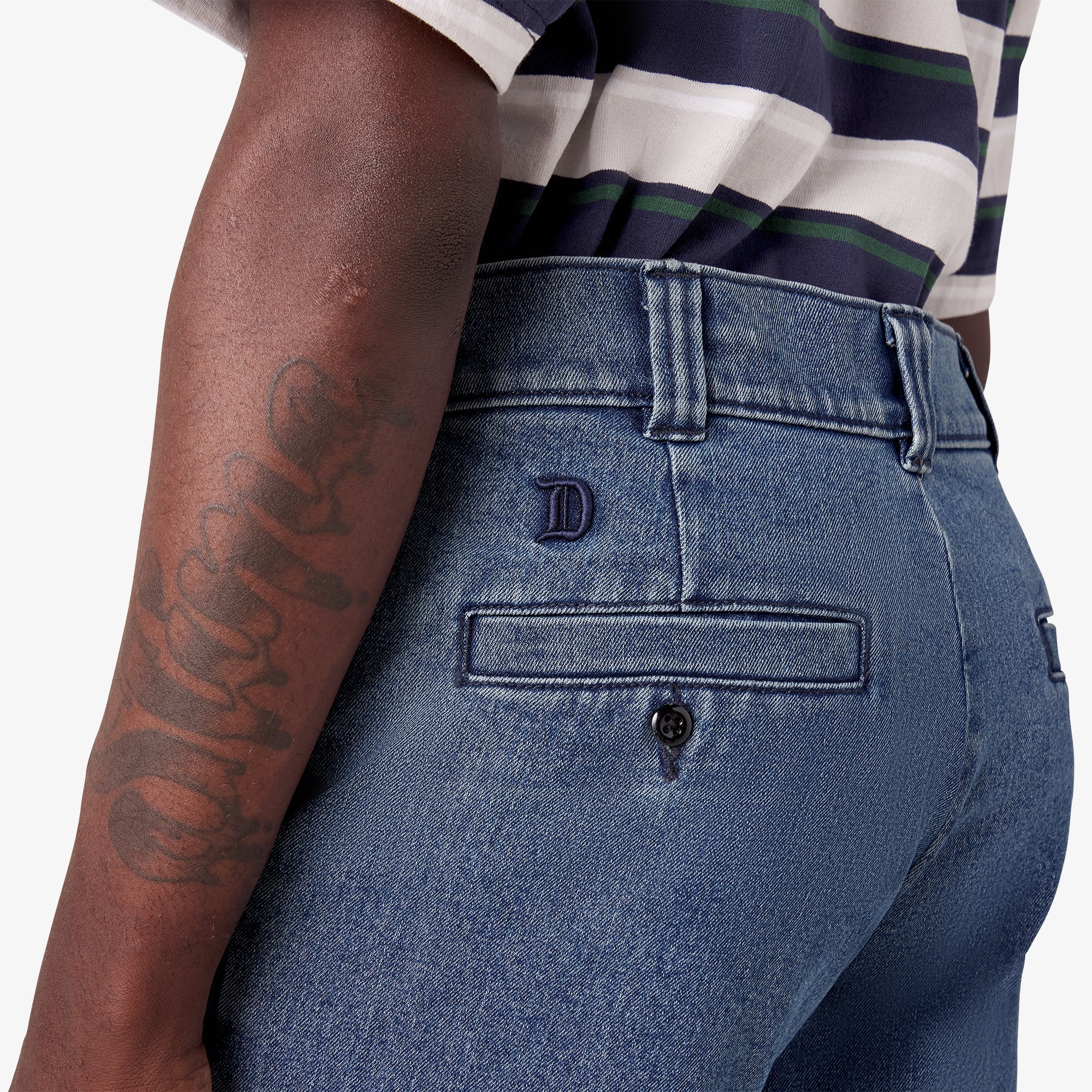 Guy Mariano Denim Shorts, 13"