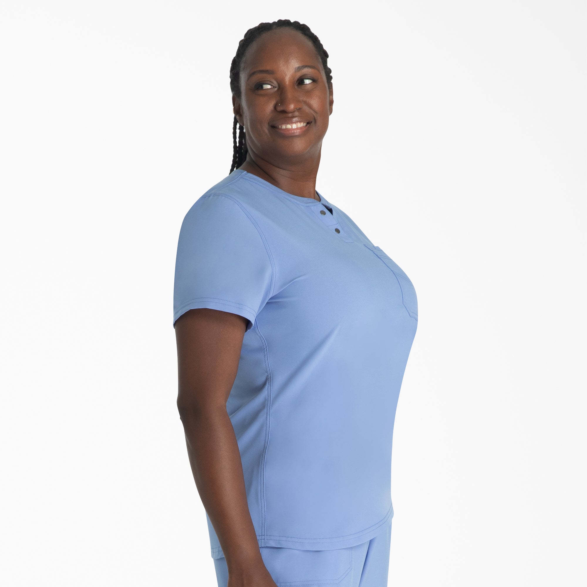 Women's EDS NXT Henley Scrub Top