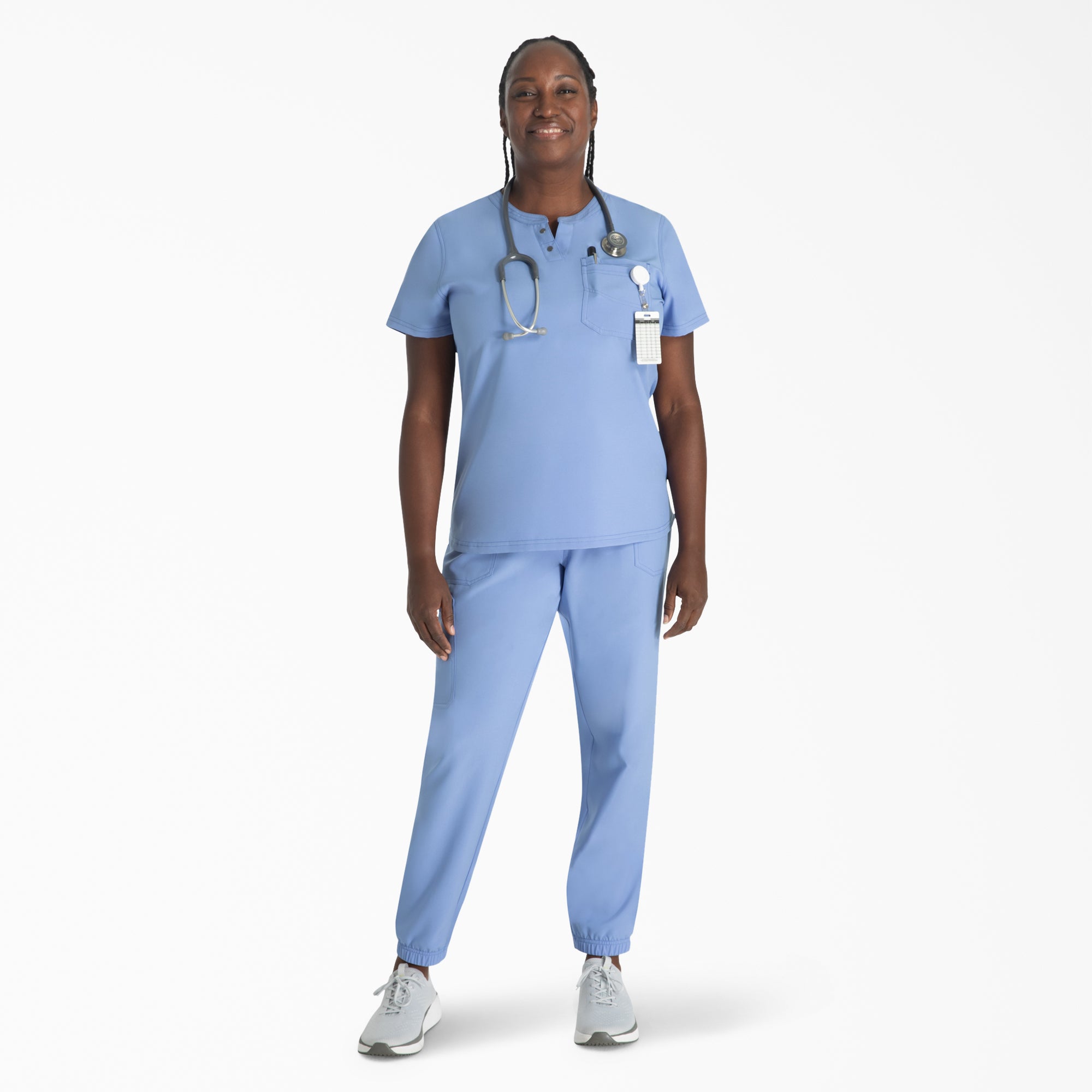 Women's EDS NXT Henley Scrub Top