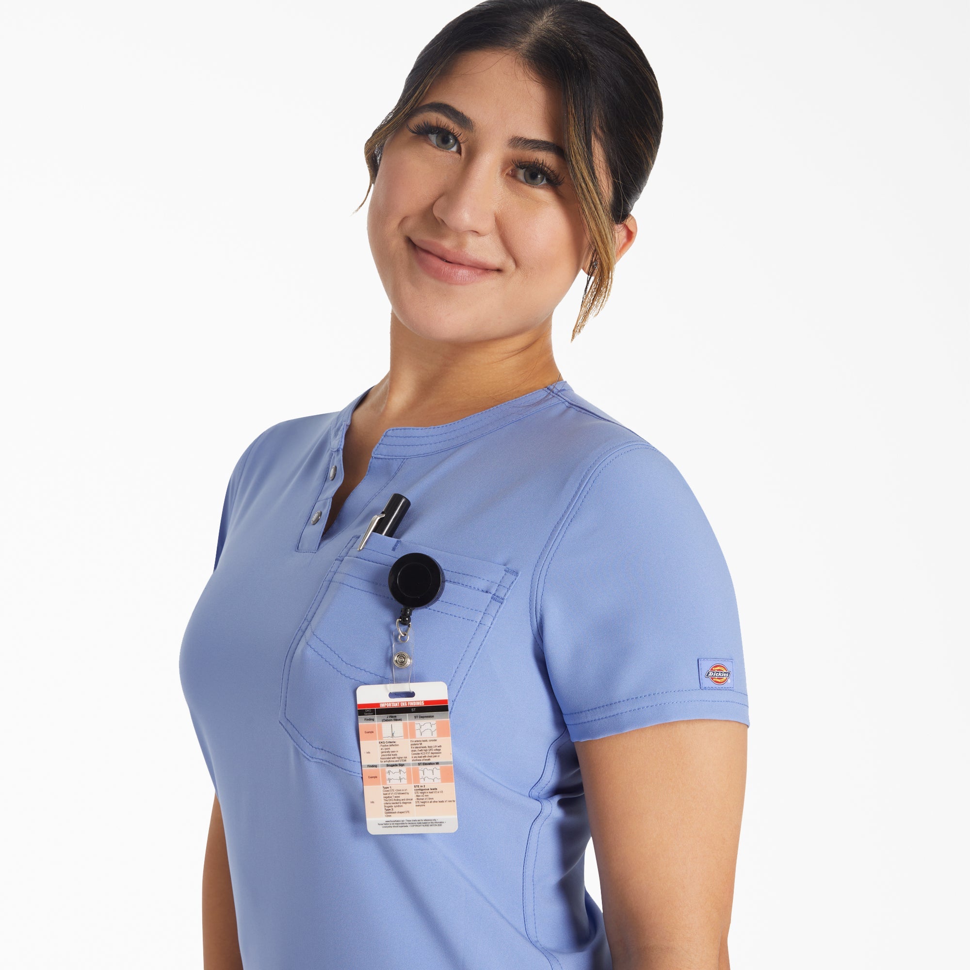 Women's EDS NXT Henley Scrub Top