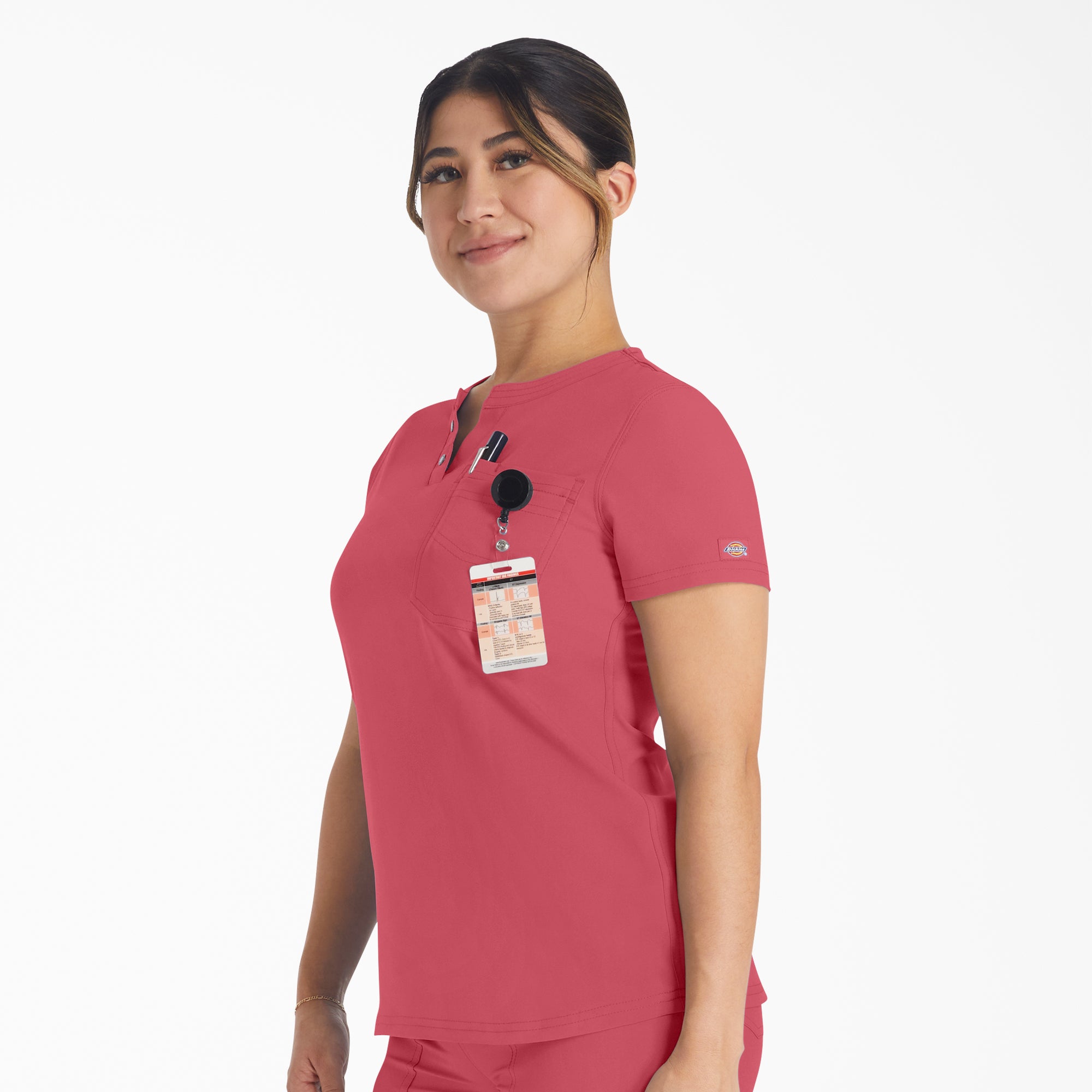 Women's EDS NXT Henley Scrub Top