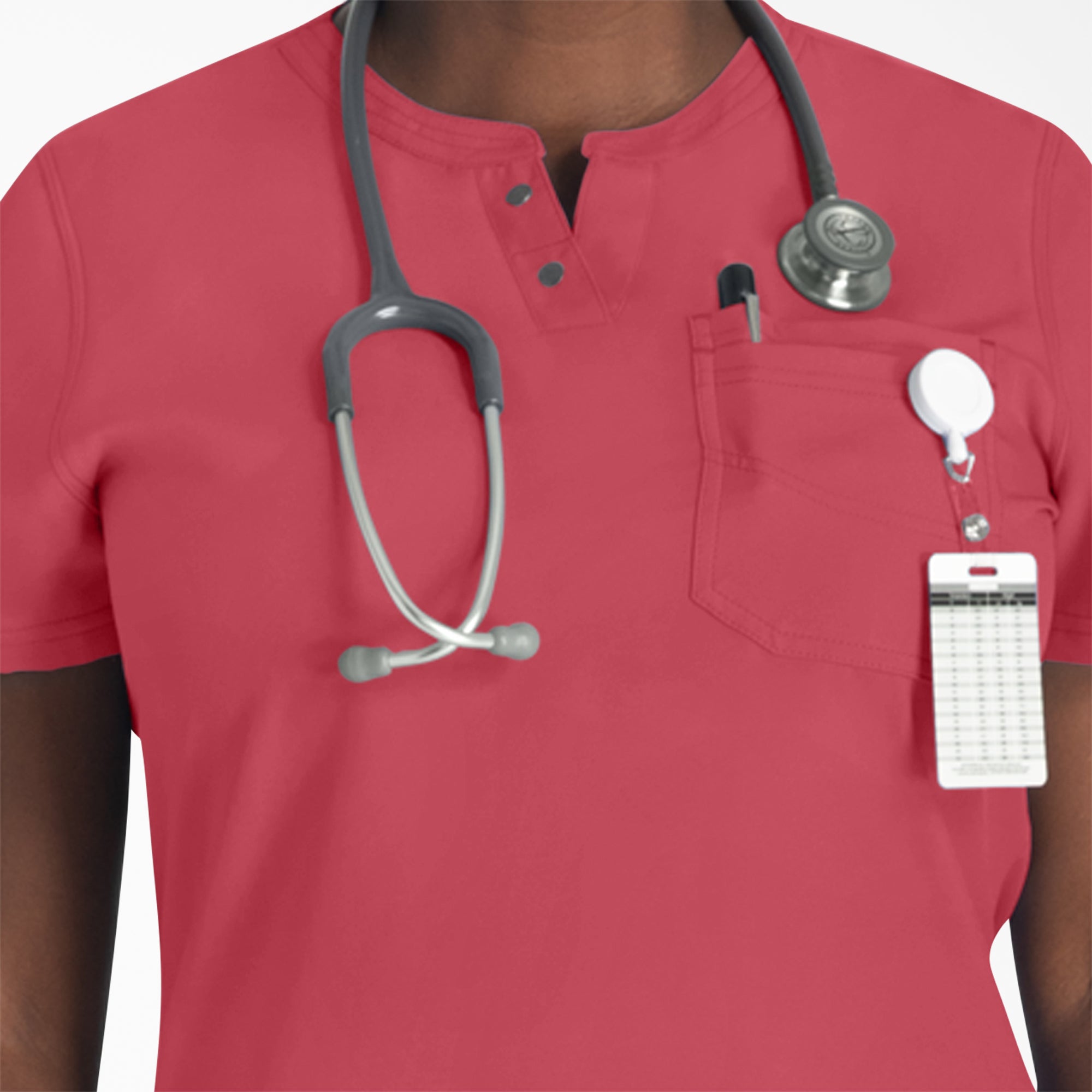 Women's EDS NXT Henley Scrub Top