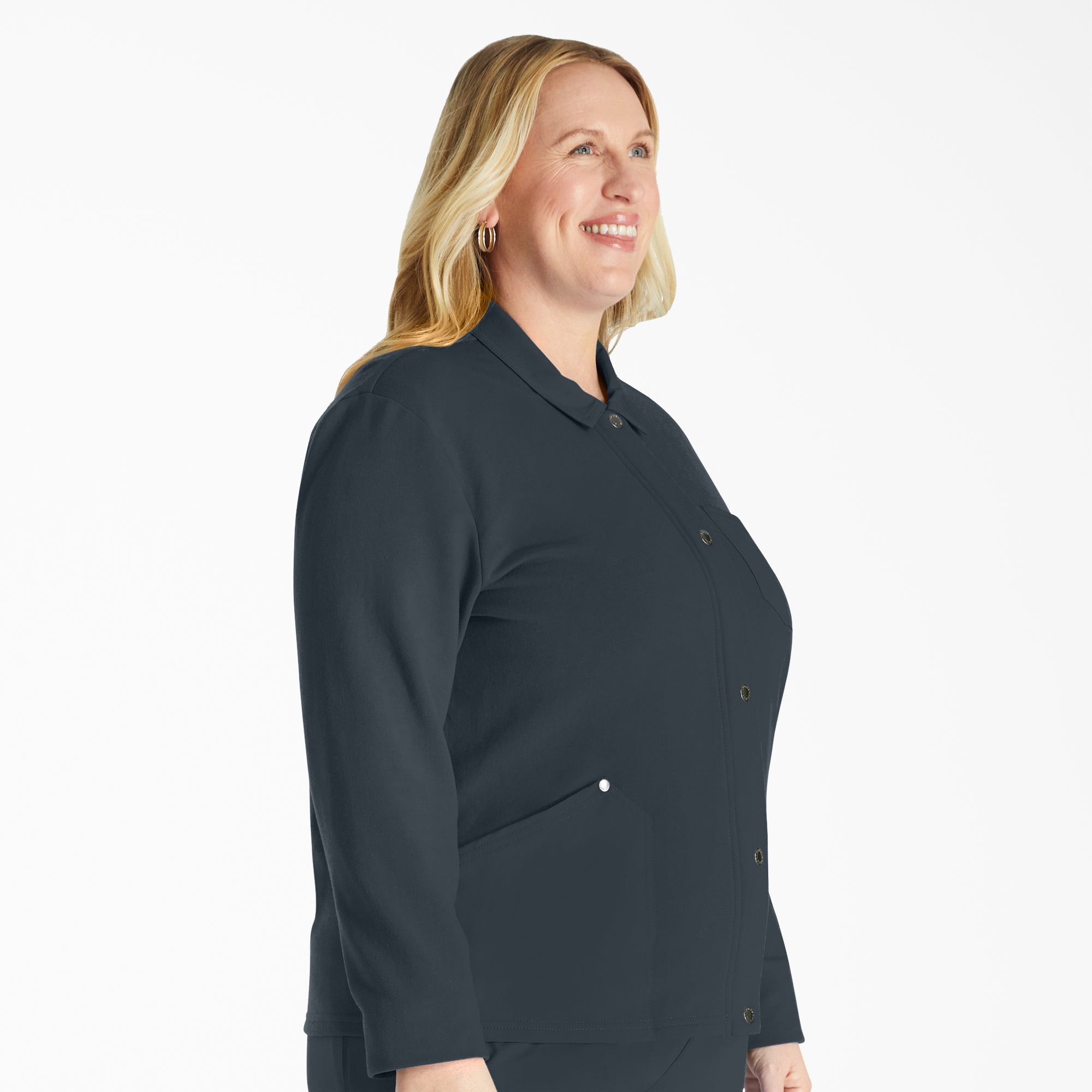 Women's EDS NXT Zip Front Scrub Jacket