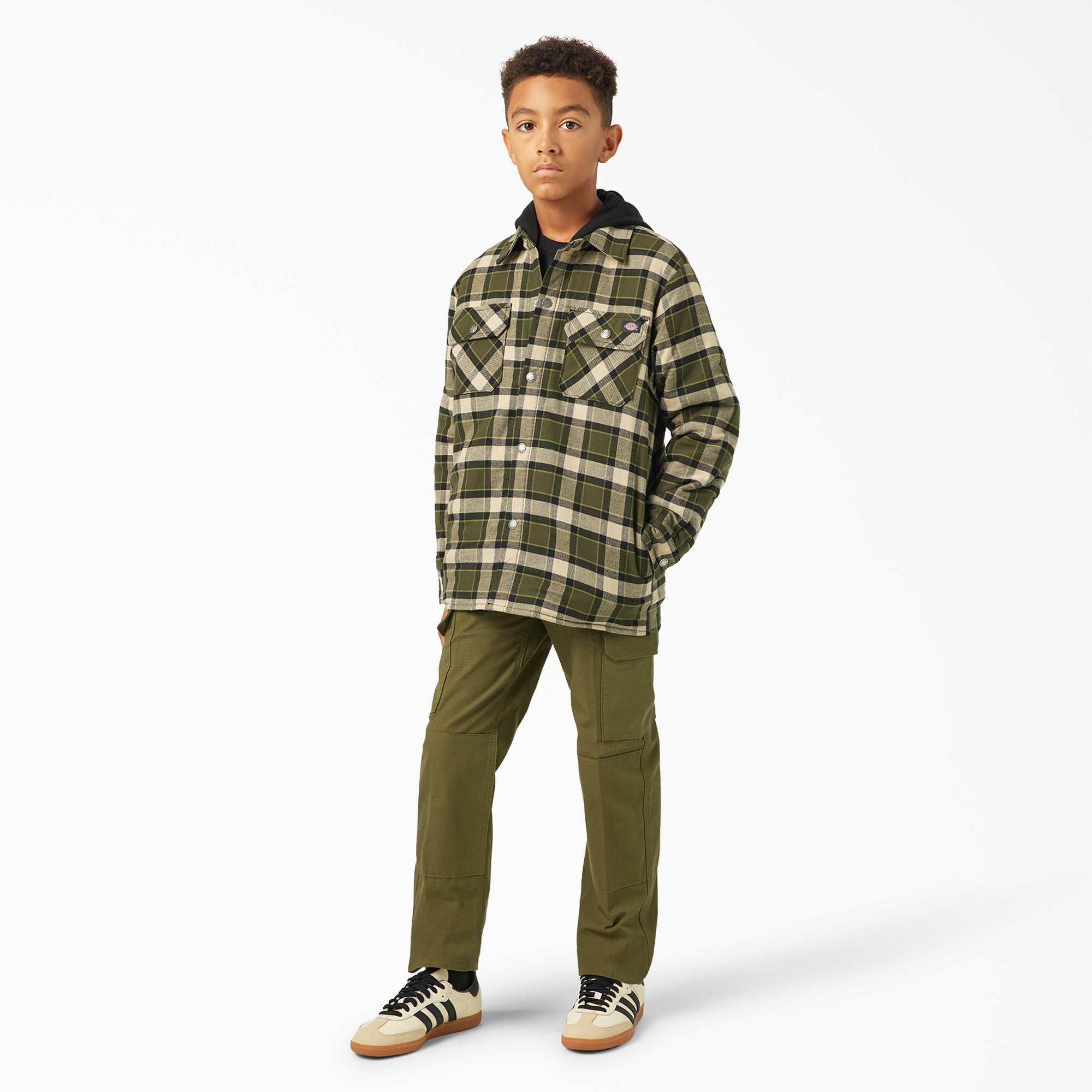 Boys' Flannel Shirt Jacket