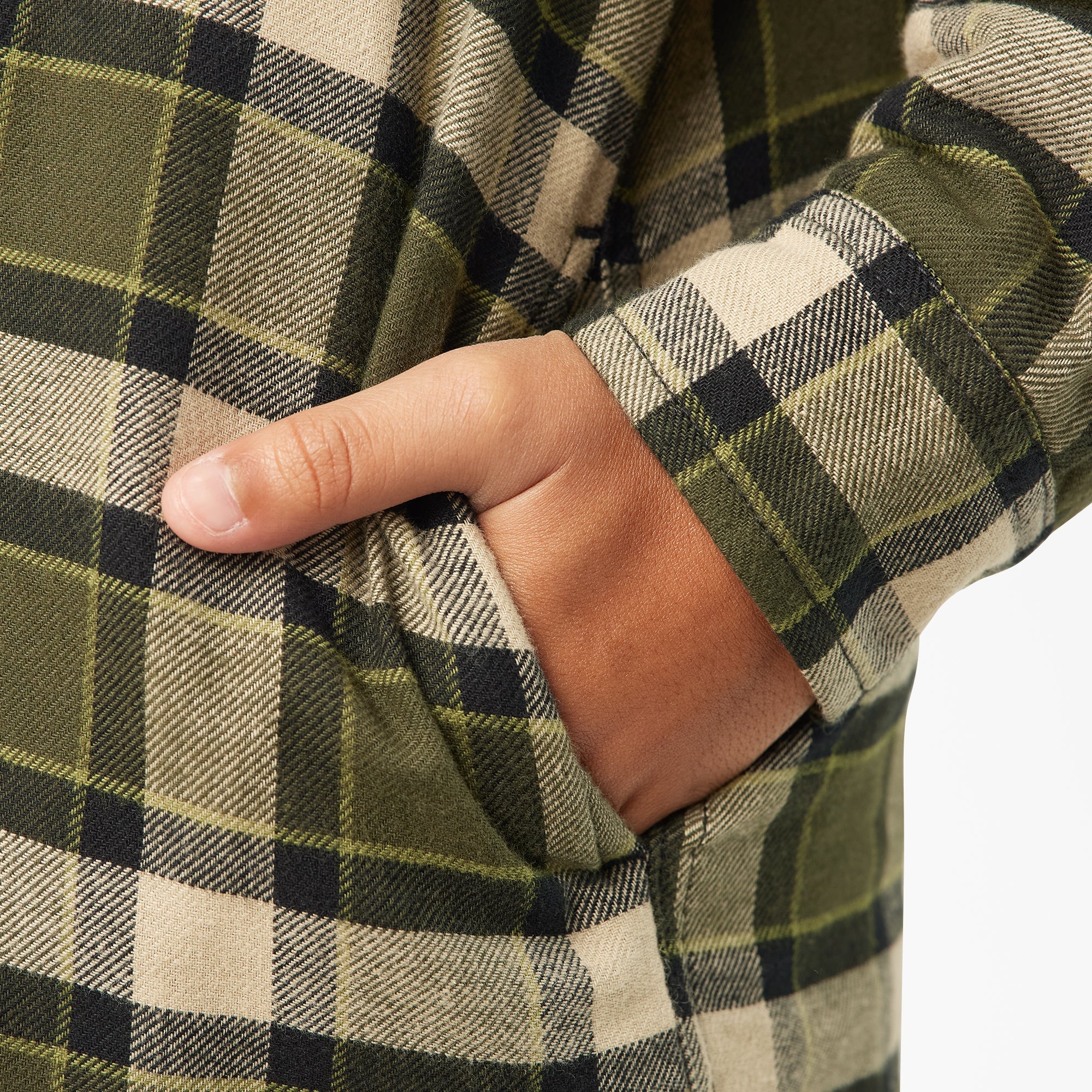 Boys' Flannel Shirt Jacket