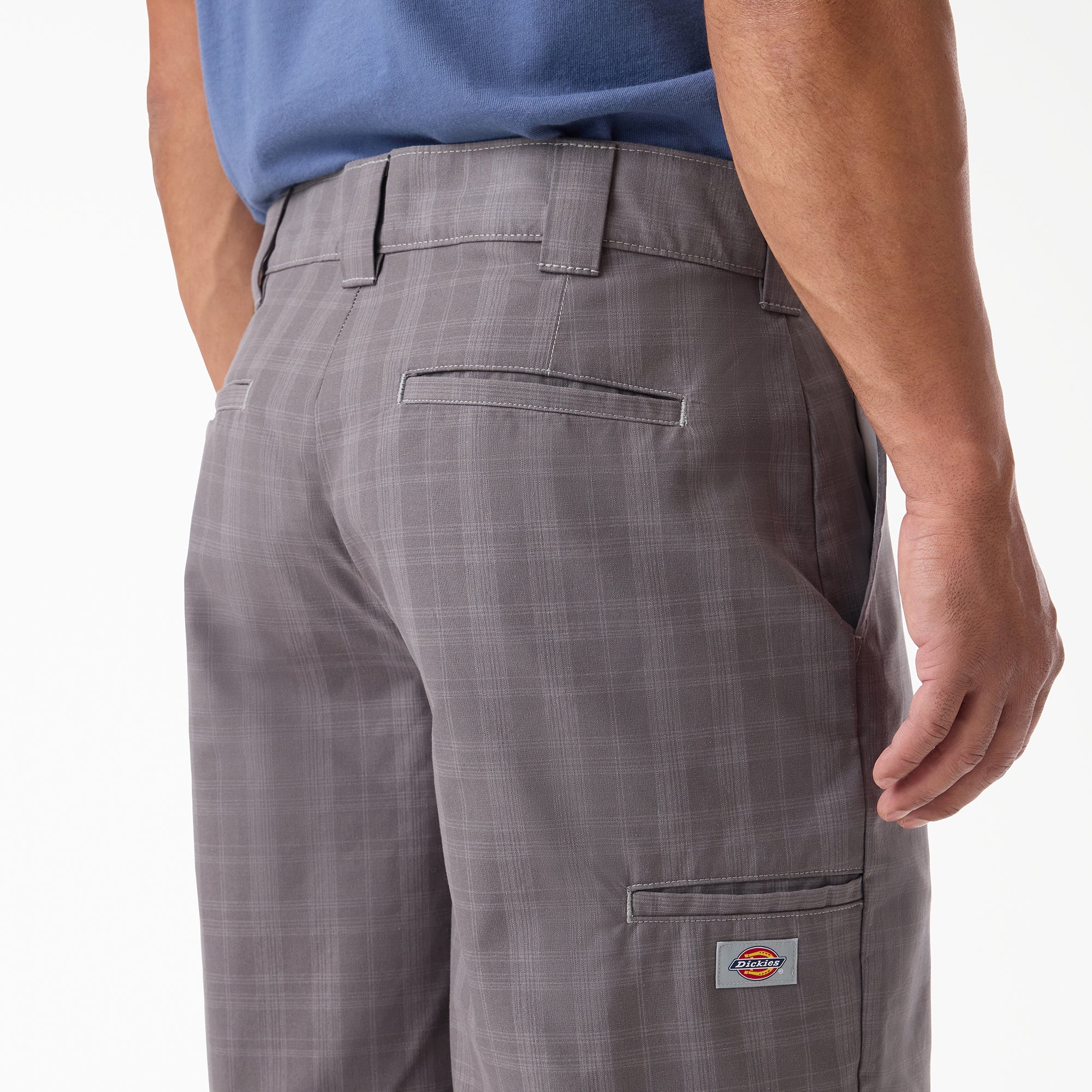 Plaid Work Shorts, 11"