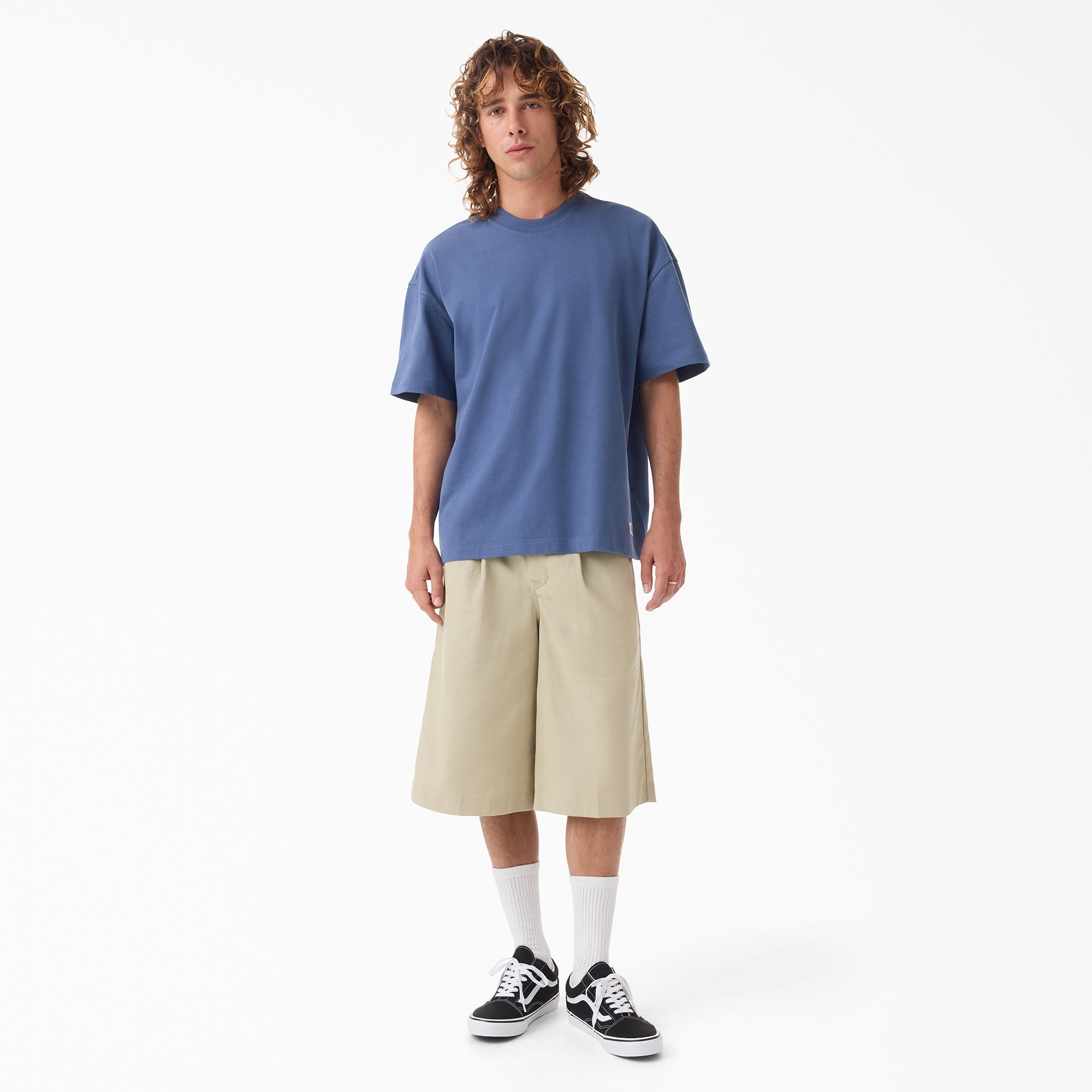 Hemp Twill Work Shorts, 13"