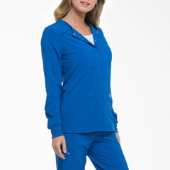 Women's EDS Essentials Snap Front Scrub Jacket