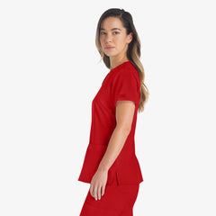 Women's EDS Essentials V-Neck Scrub Top