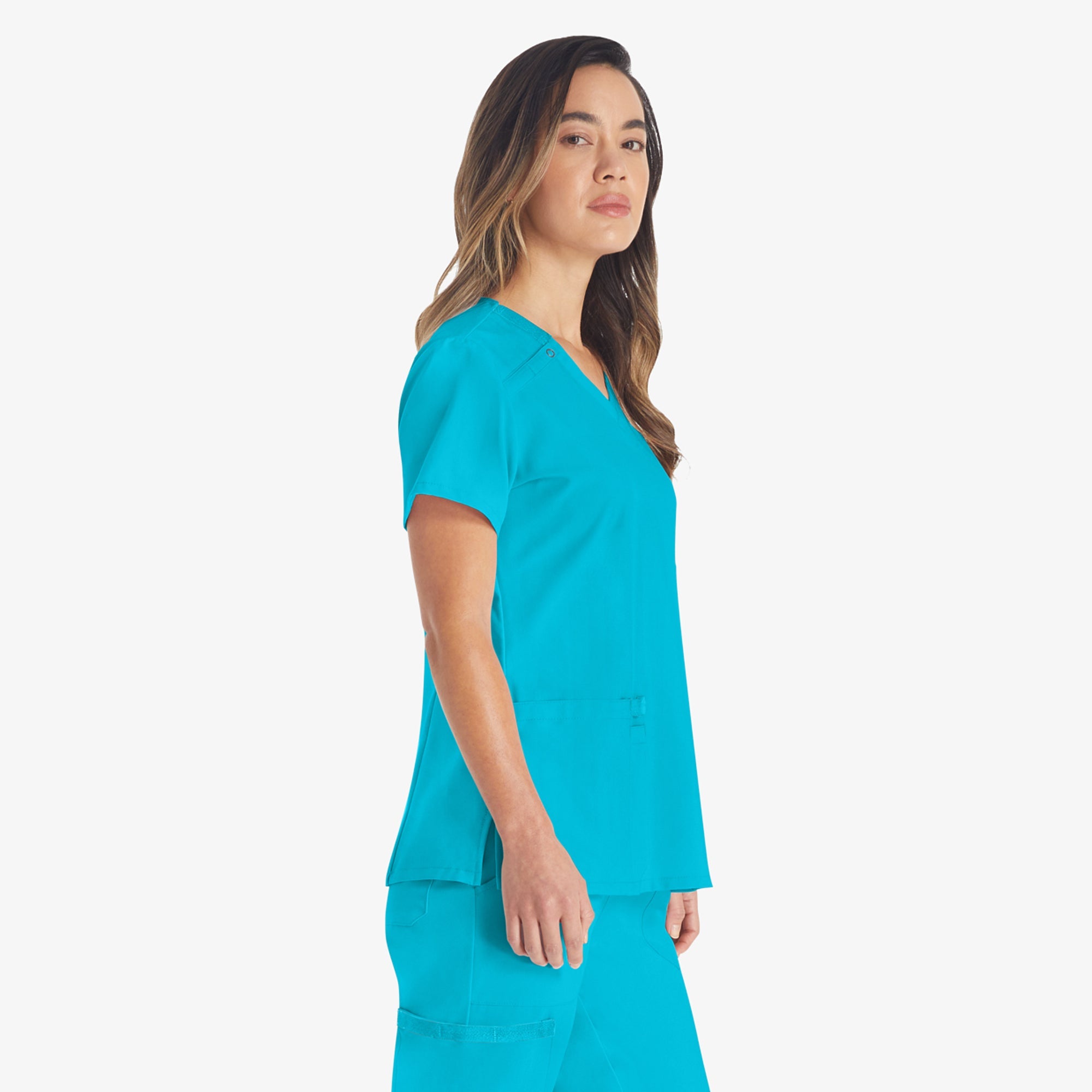 Women's EDS Essentials V-Neck Scrub Top