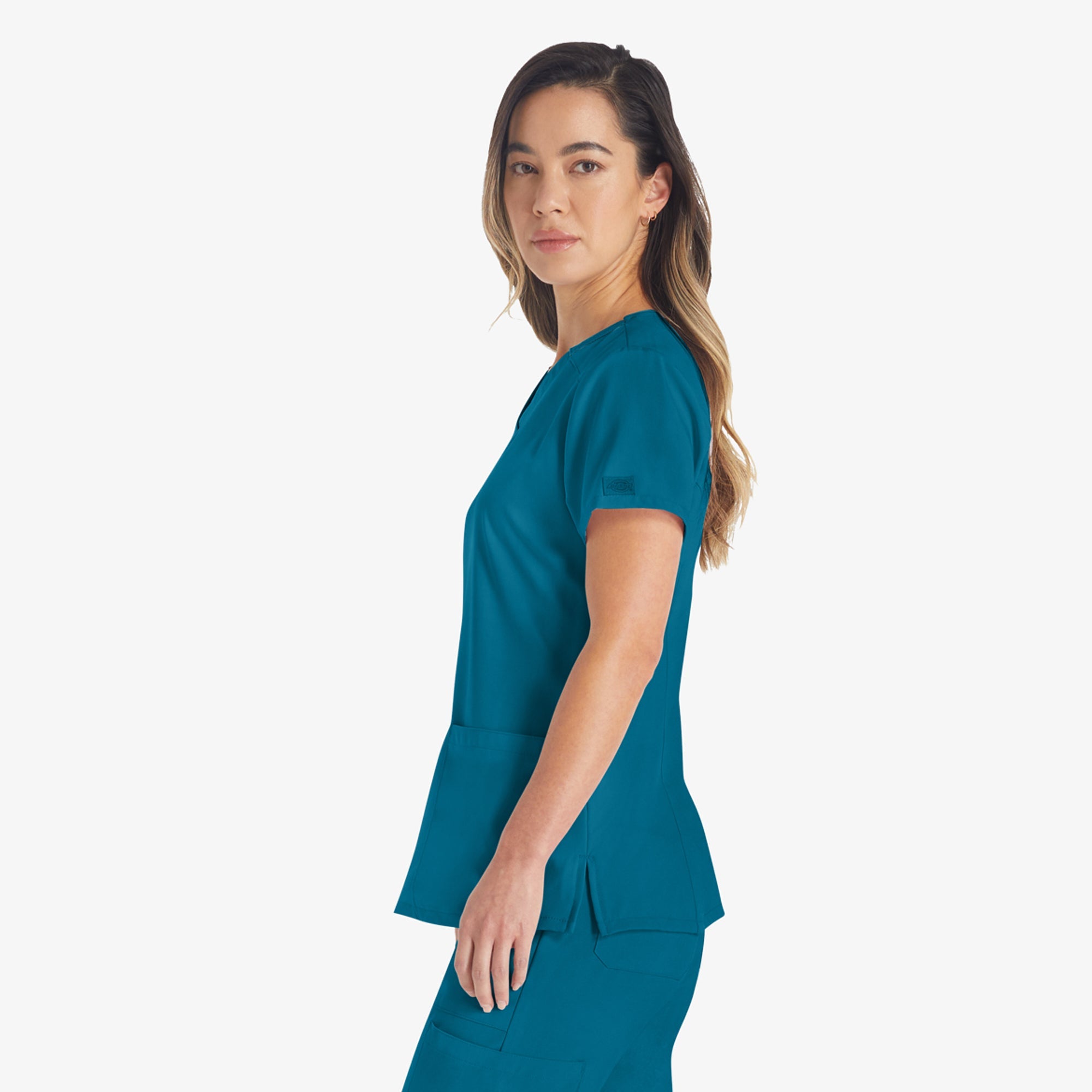 Women's EDS Essentials V-Neck Scrub Top