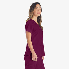 Women's EDS Essentials V-Neck Scrub Top
