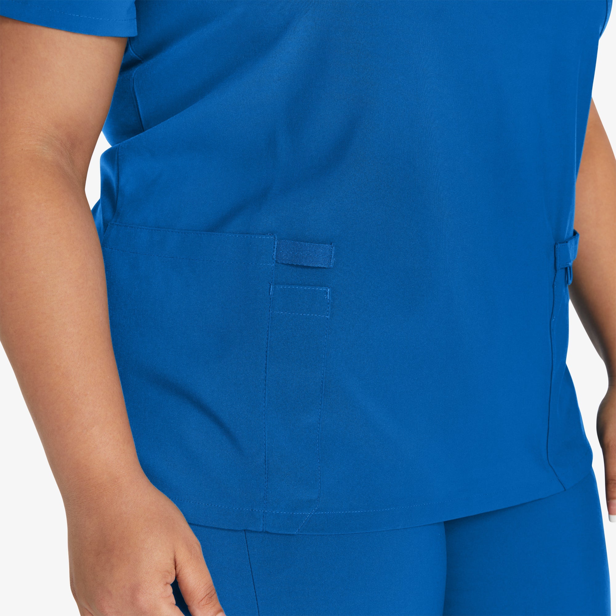 Women's EDS Essentials Mock Wrap Scrub Top