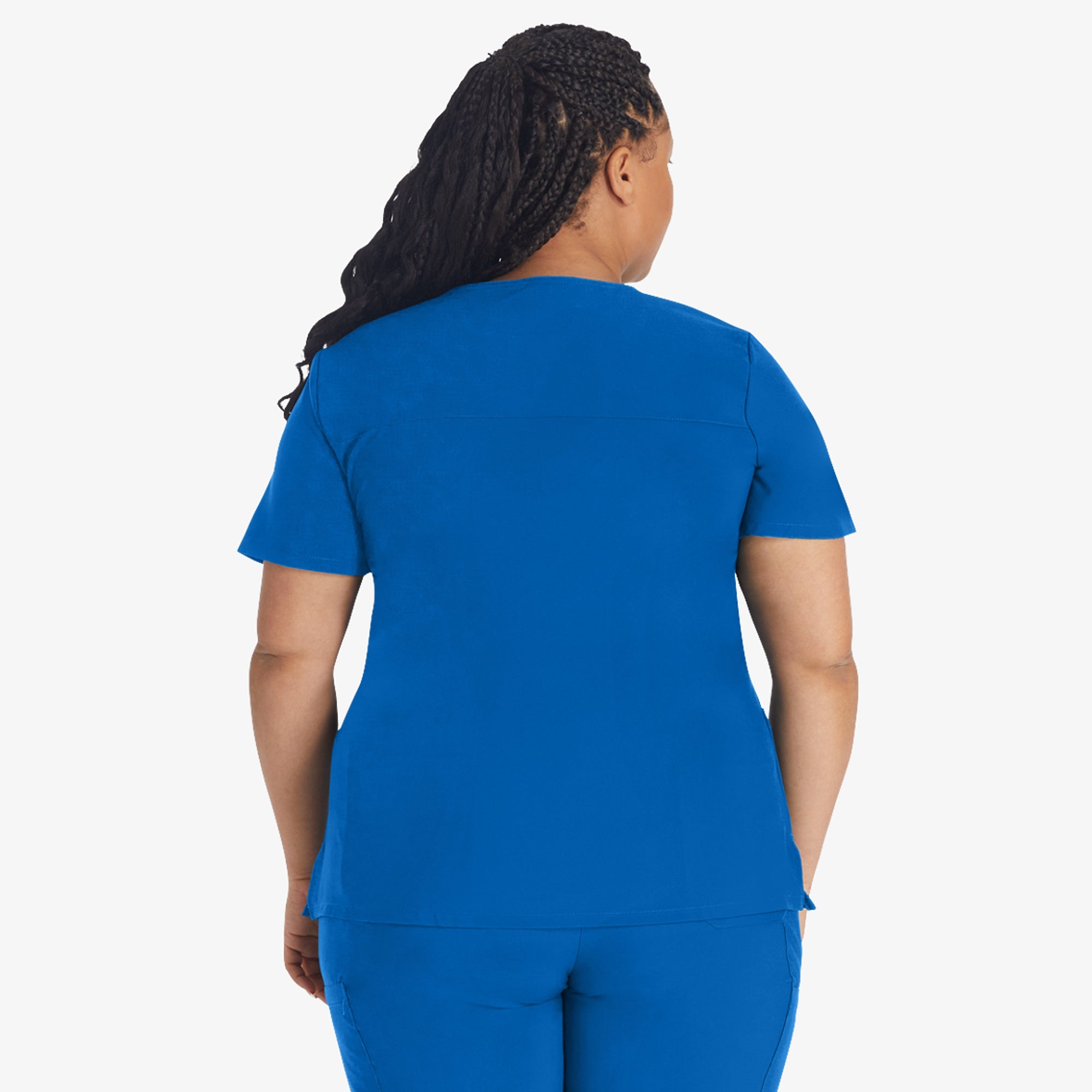 Women's EDS Essentials Mock Wrap Scrub Top