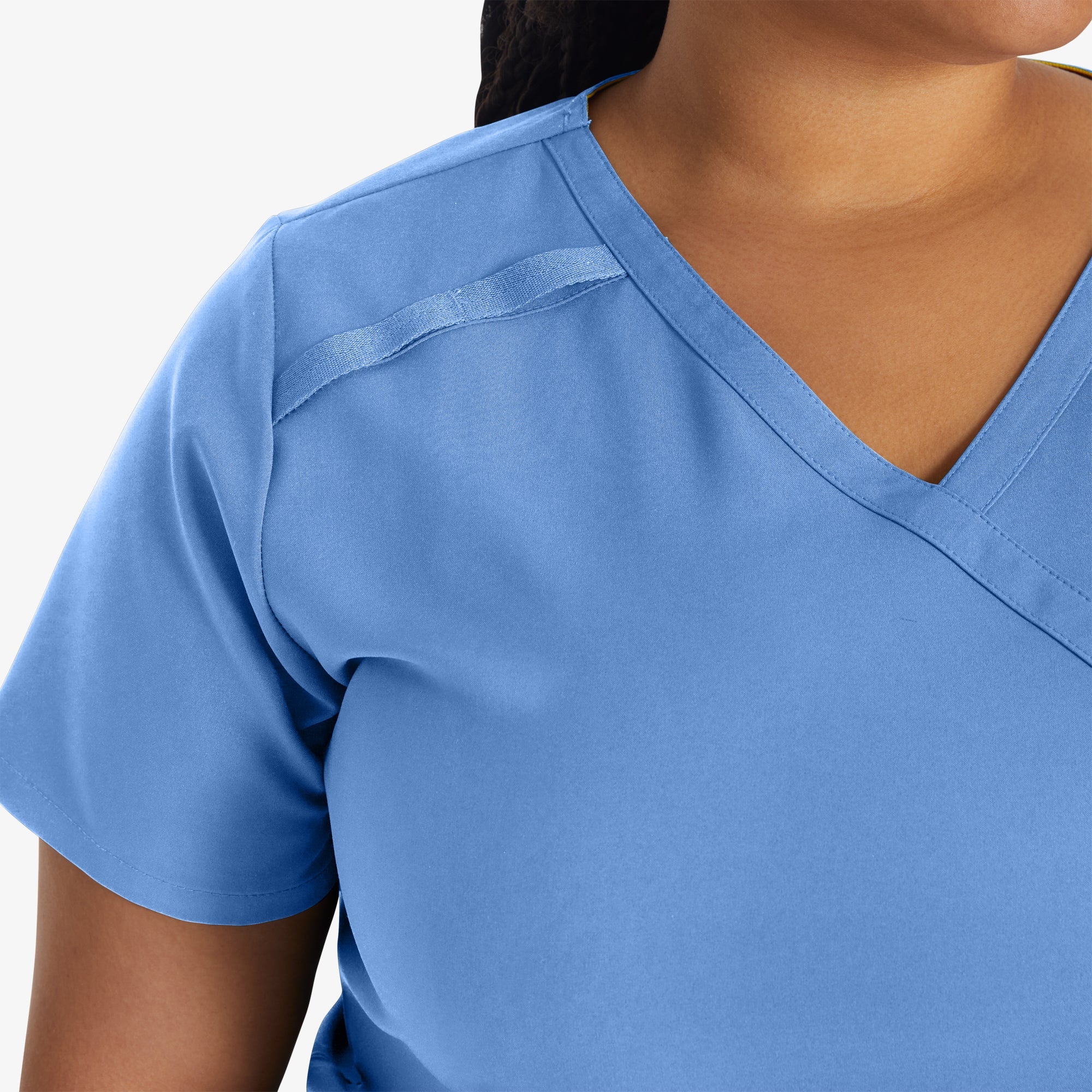 Women's EDS Essentials Mock Wrap Scrub Top