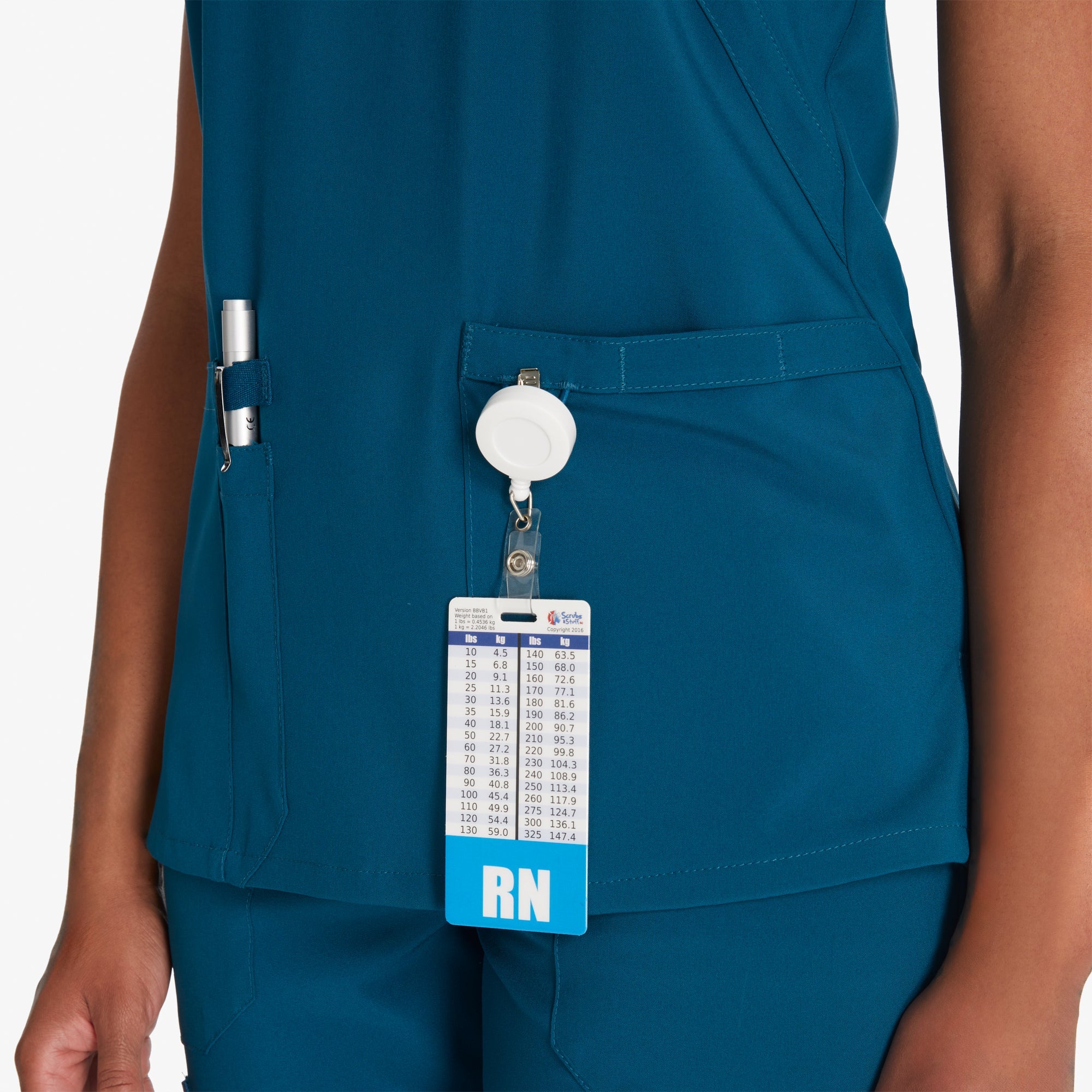 Women's EDS Essentials Mock Wrap Scrub Top